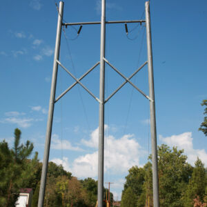 Trident H-Frame composite poles