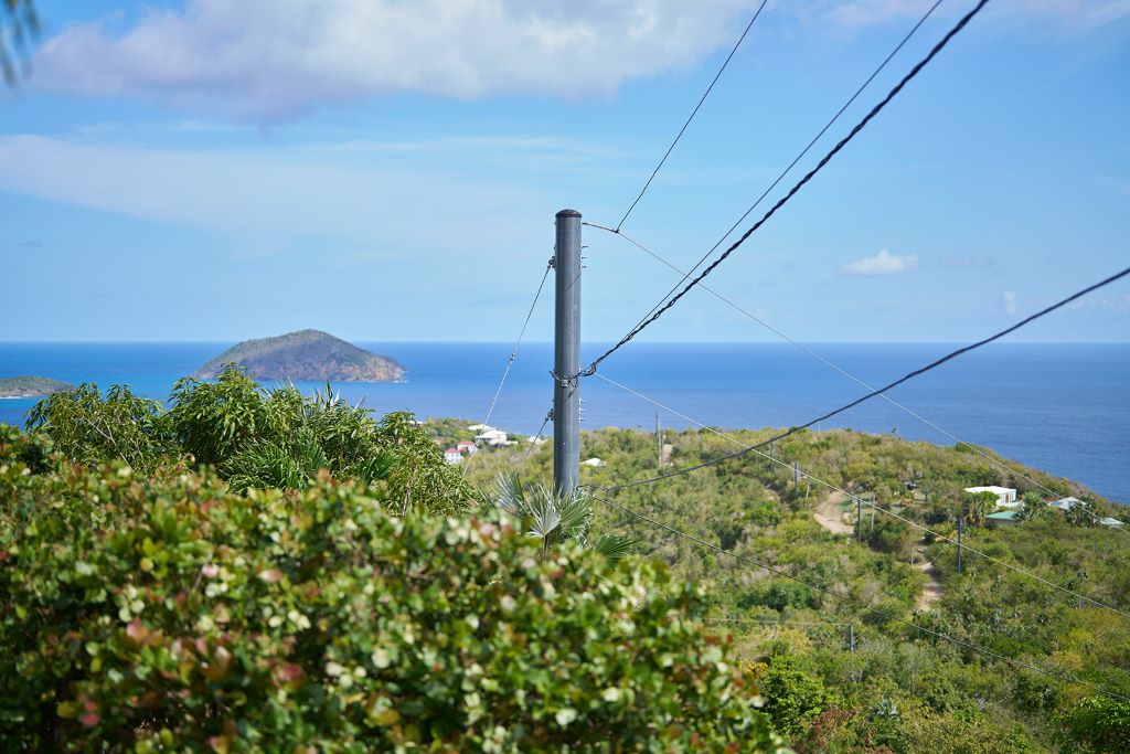 Composite Pole Top in Caribbean